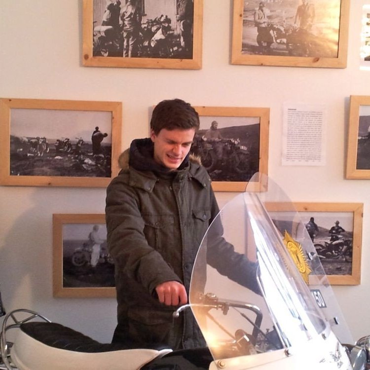 Á Mótorhjólasafninu