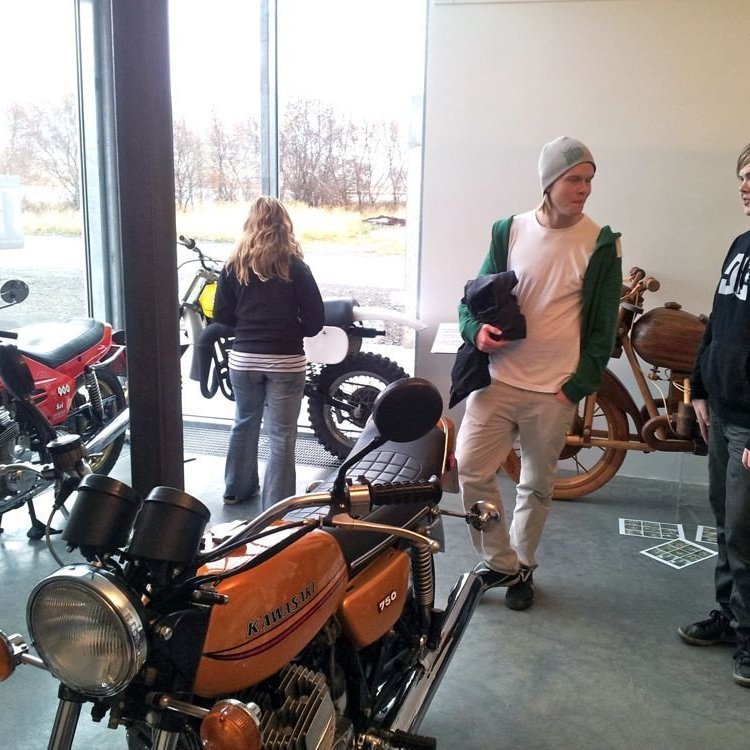 Á Mótorhjólasafninu