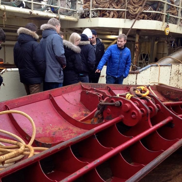 Um borð í Kristinu