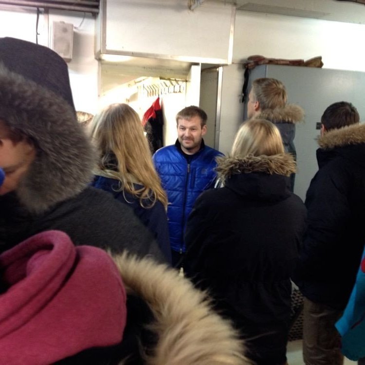 Um borð í Kristinu