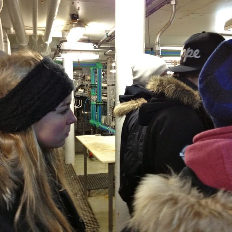 Um borð í Kristinu