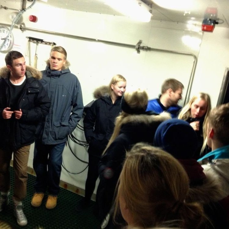 Um borð í Kristinu