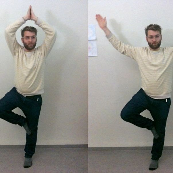 Jóga - hléæfingar