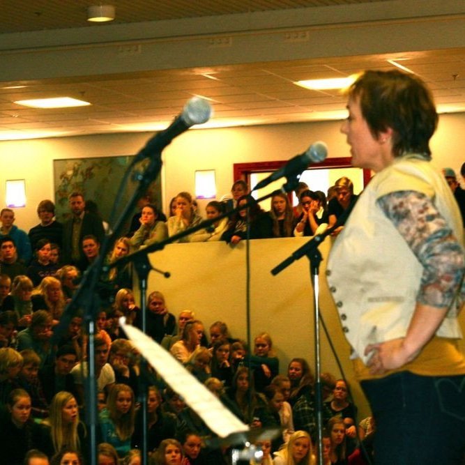 Hólmfríður kynnir heilsueflandi skóla