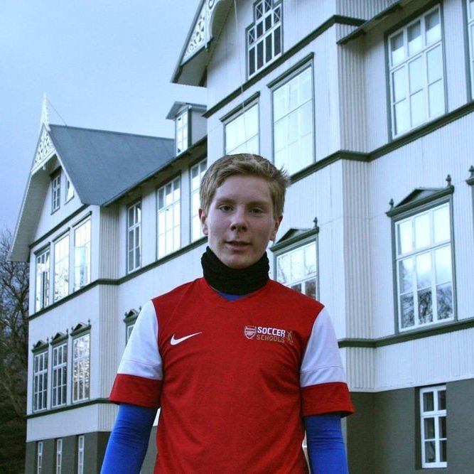 Sigurvegari í 5 km. Magnús Ingi í 1A