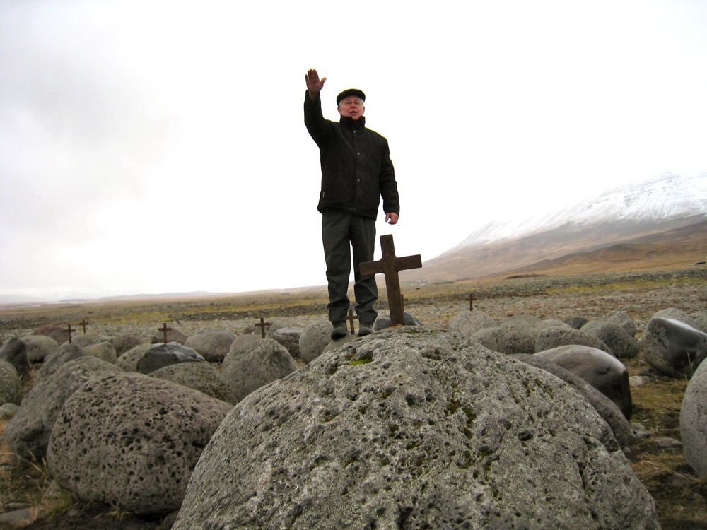 Á slóð Haugsnesbardaga. Sigurður lýsir atganginum