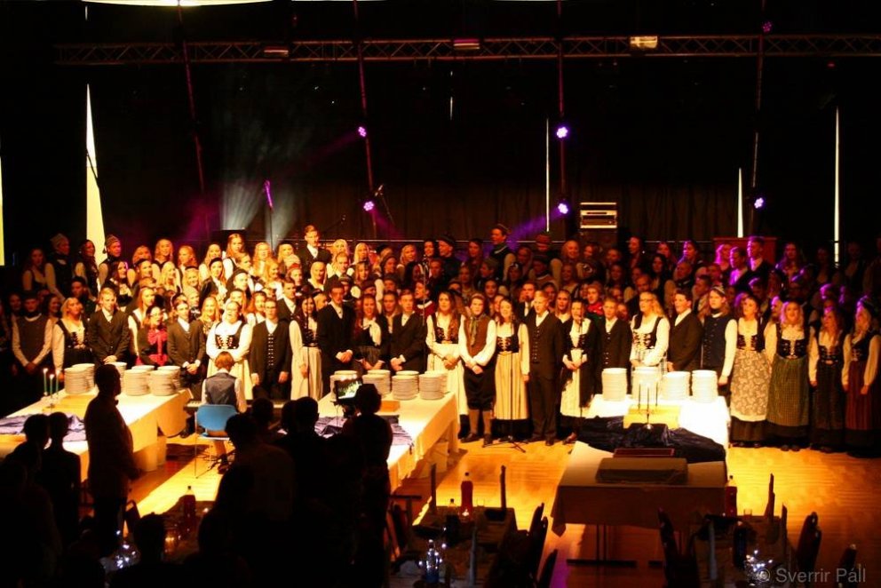 Frá Árshátíð MA 2015. Mynd: Sverrir Páll Erlendsson