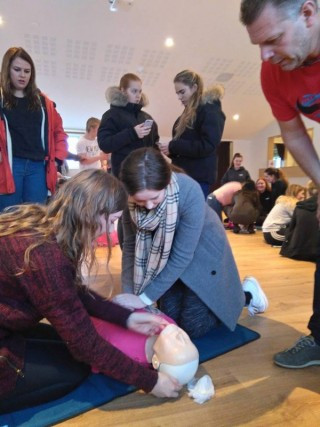 Kynning hjá Rauða krossinum