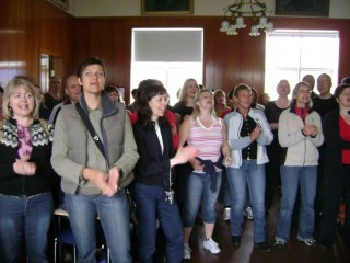 25 ára stúdentar rifja upp Söngsal 2008