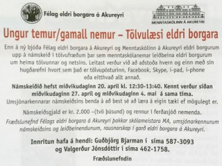 Tölvulæsi eldri borgara