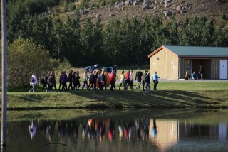 Nýnemamóttaka á fyrsta skóladegi