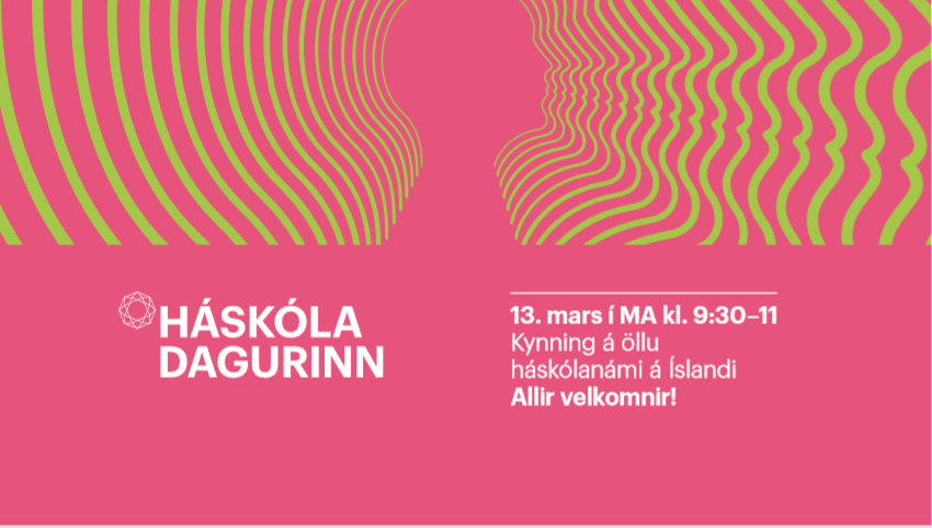 Háskóladagurinn í MA miðvikudaginn 13. mars 2019