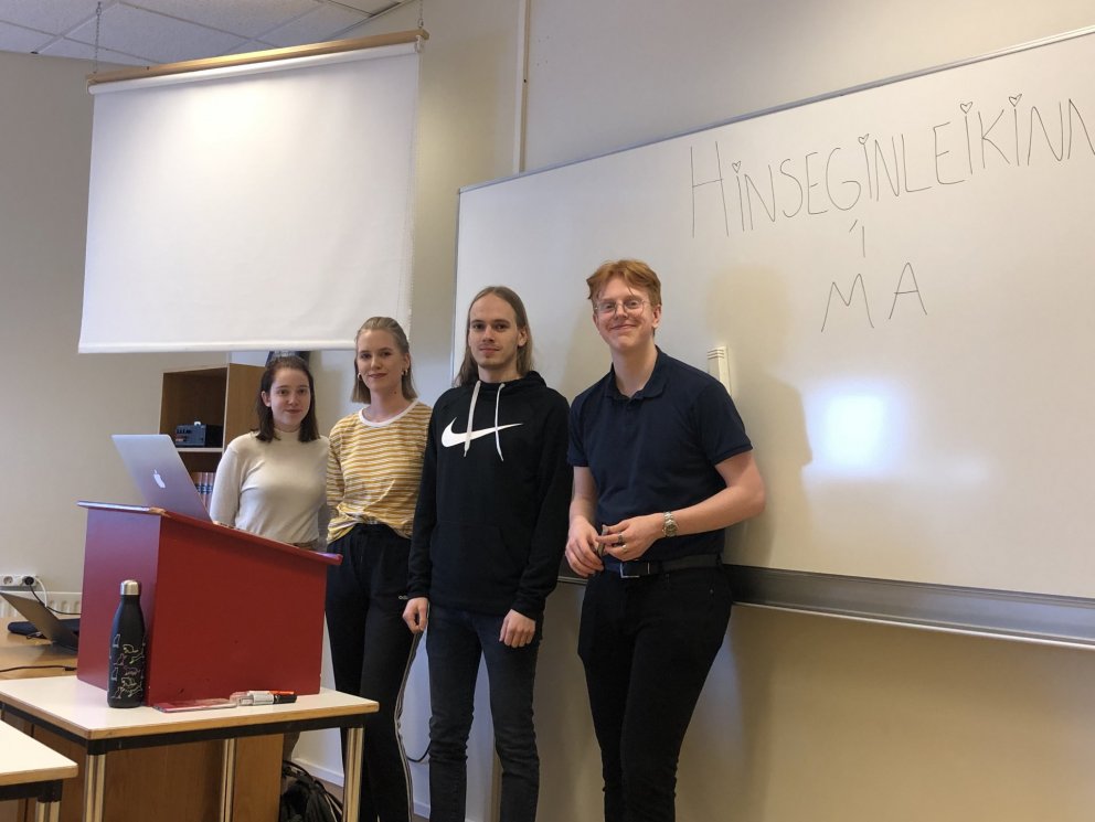 Nemendur sjá um menntabúðir