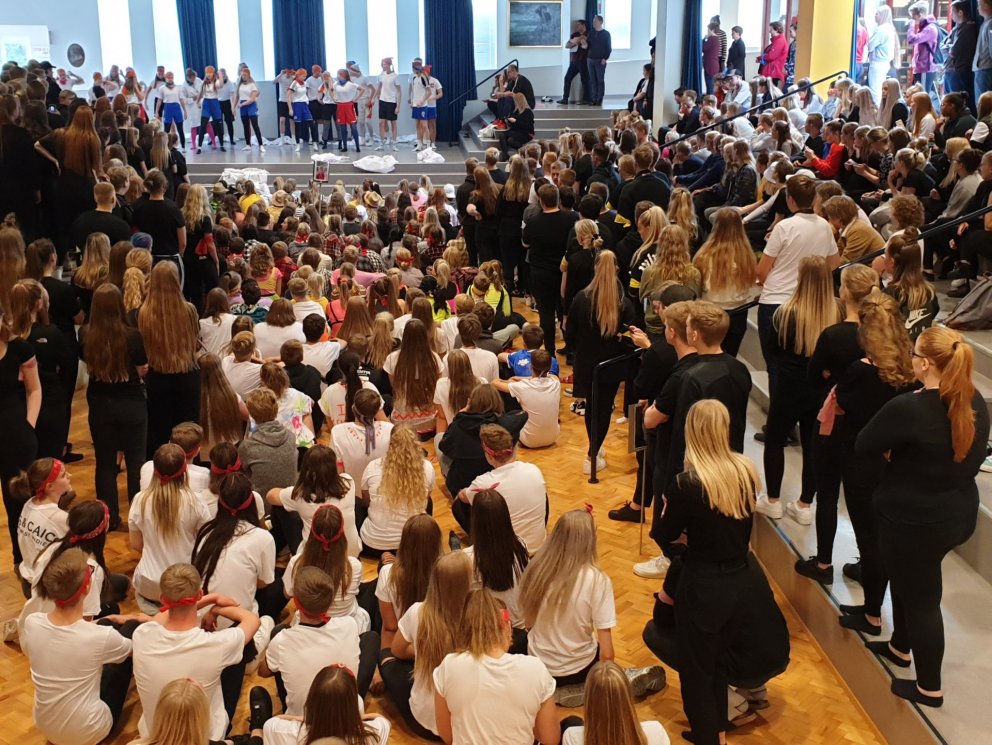 Frá nýnemamóttöku