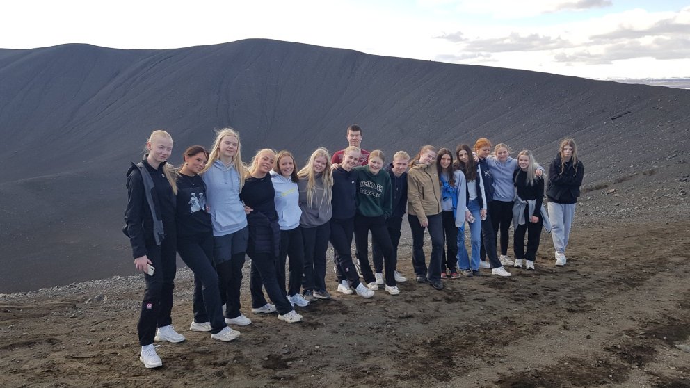 Nemendur í Mývatnssveit