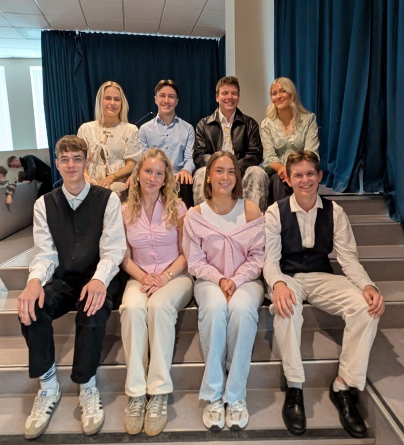 Ný stjórn skólafélagsins Hugins 2025-2026