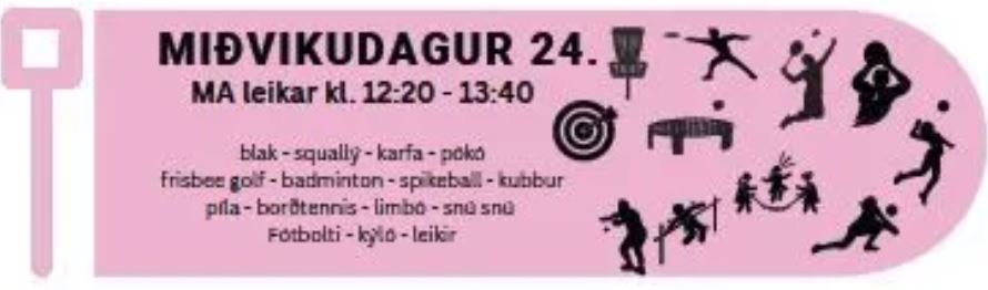 MA-leikar, Brunnárhlaup og fleira í evrópskri íþróttaviku