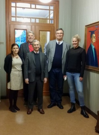 Franski sendiherrann í heimsókn