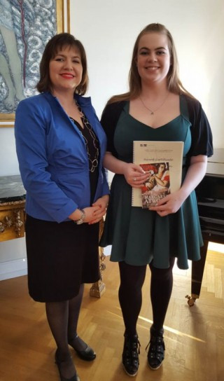 Eliza Reid og Hanna Rún