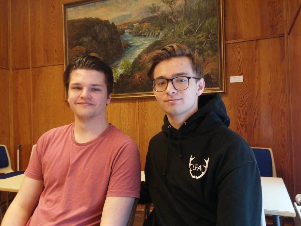 Ari Orrason (tv) og Helgi Björnsson (th) eru í hópi skipuleggjenda Söngkeppni MA 2019