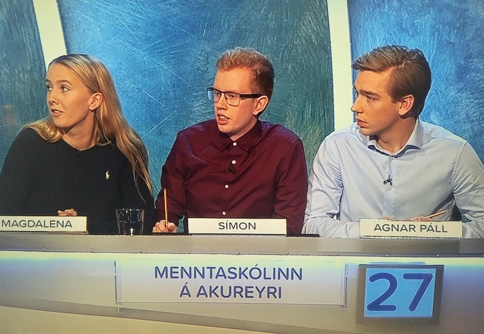 Liðið stóð sig vel þrátt fyrir naumt tap í undanúrslitum