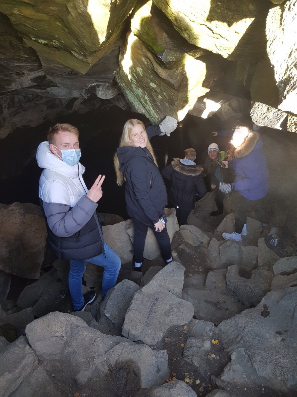 Nemendur fara að öllu með gát