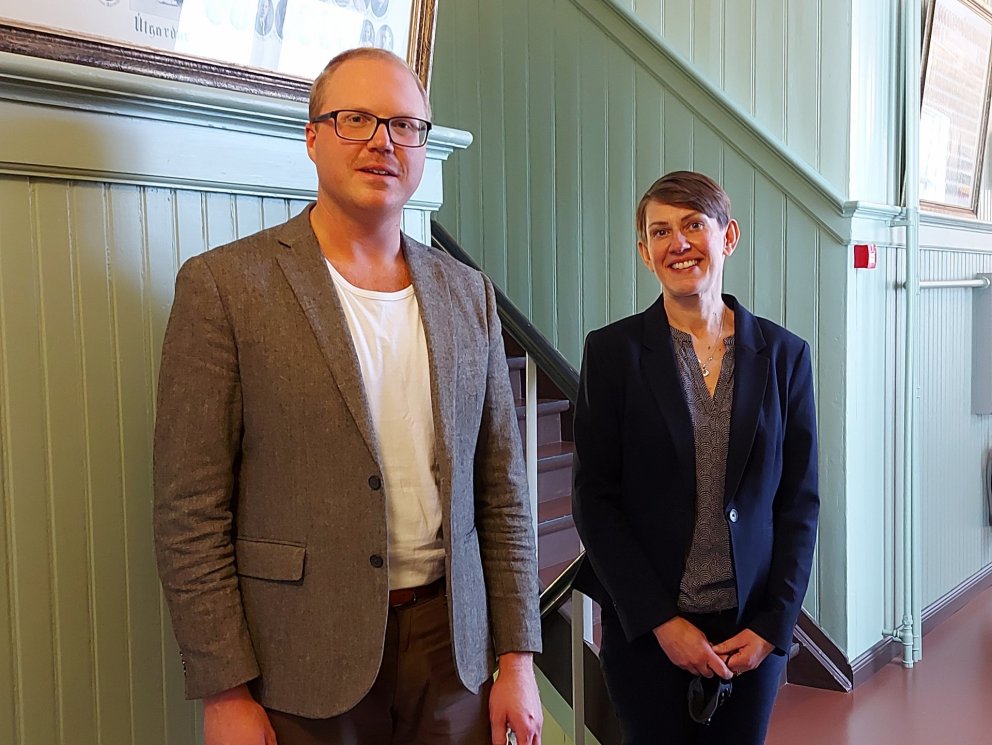 Patrik Finnberg og Hafdís Inga Haraldsdóttir