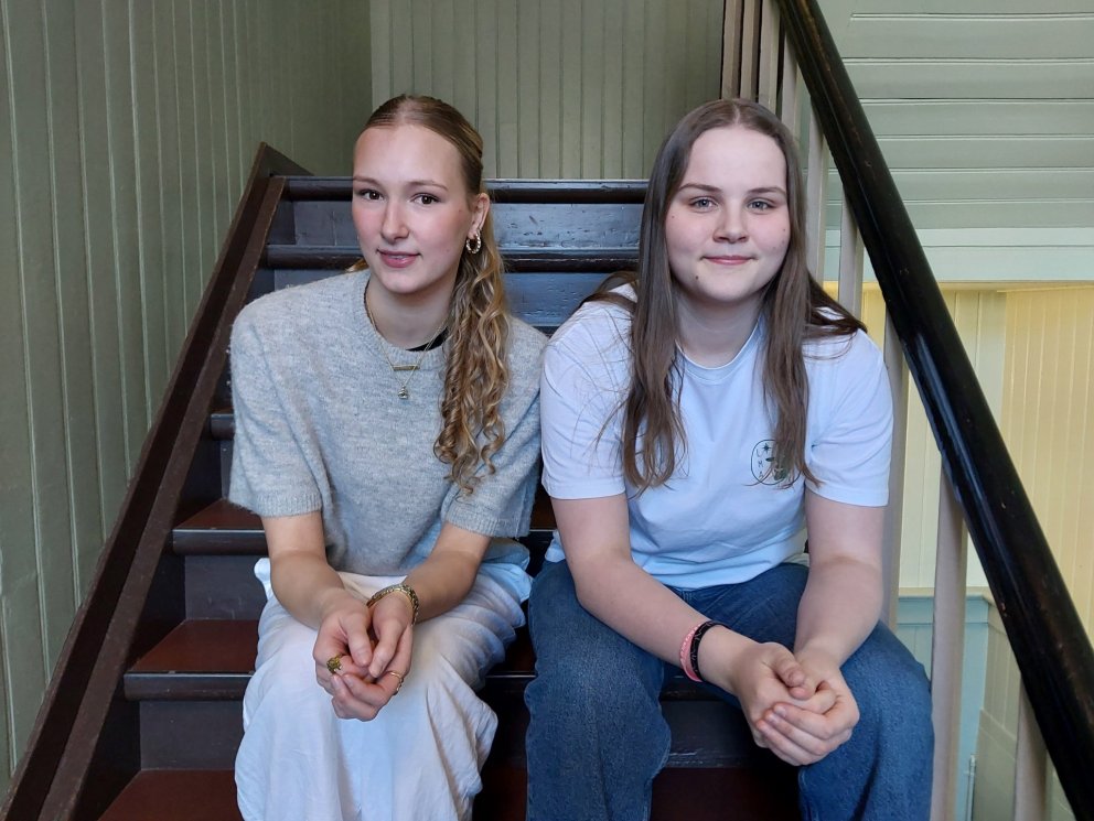 Elsa Dís og Kolfinna Ósk