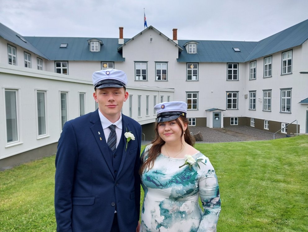 Árni Stefán og Þórey, dúx og semidúx