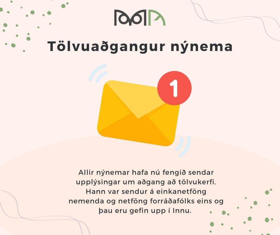 Tölvuaðgangur nýnema