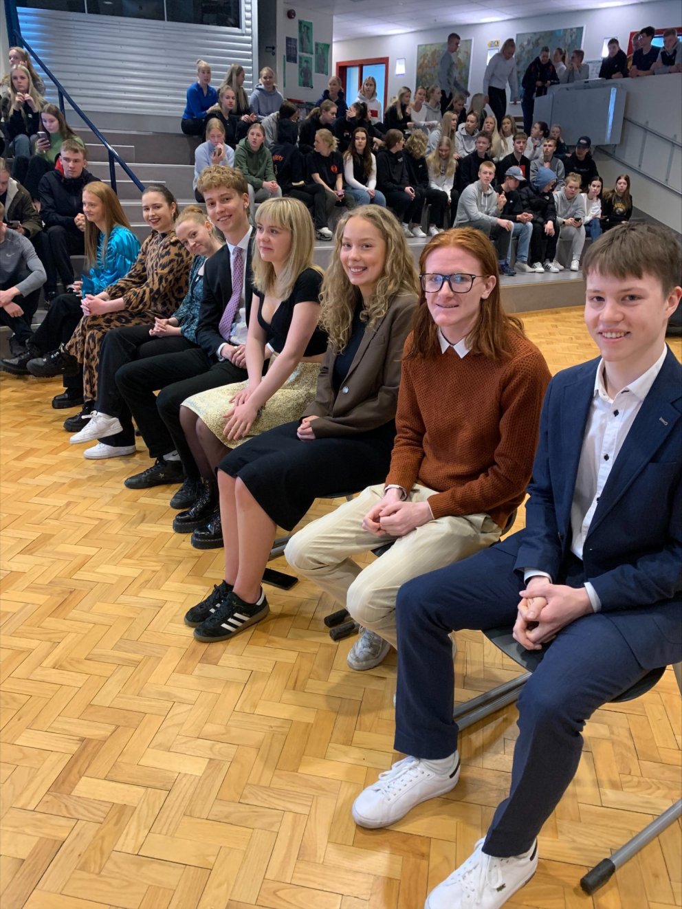 Nýskipuð stjórn Hugsins skólaárið 2022-2023