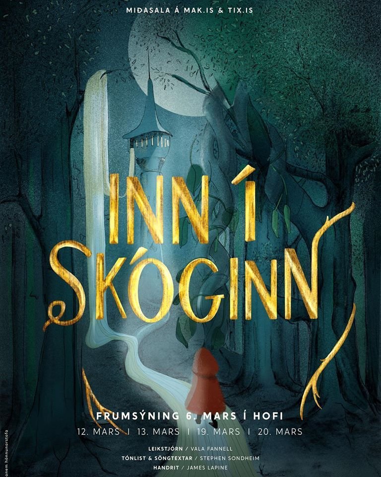 Leikfélag MA frumsýnir Inn í skóginn (Into The Woods) föstudaginn 6. mars