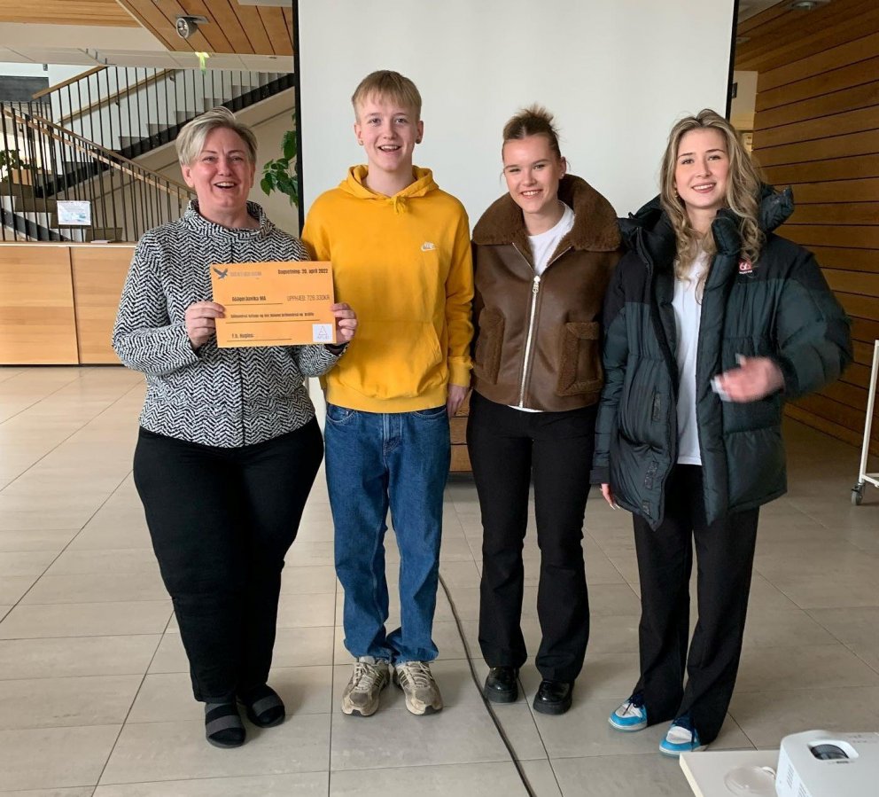 Frá vinstri: Elín Björg Ragnarsdóttir, Jóhannes Óli Sveinsson, Arndís Erla Örvarsdóttir og Kolbrún P&hellip;