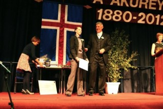 Dúxinn 2012 heiðraður - Agnes Eva Þórarinsdóttir