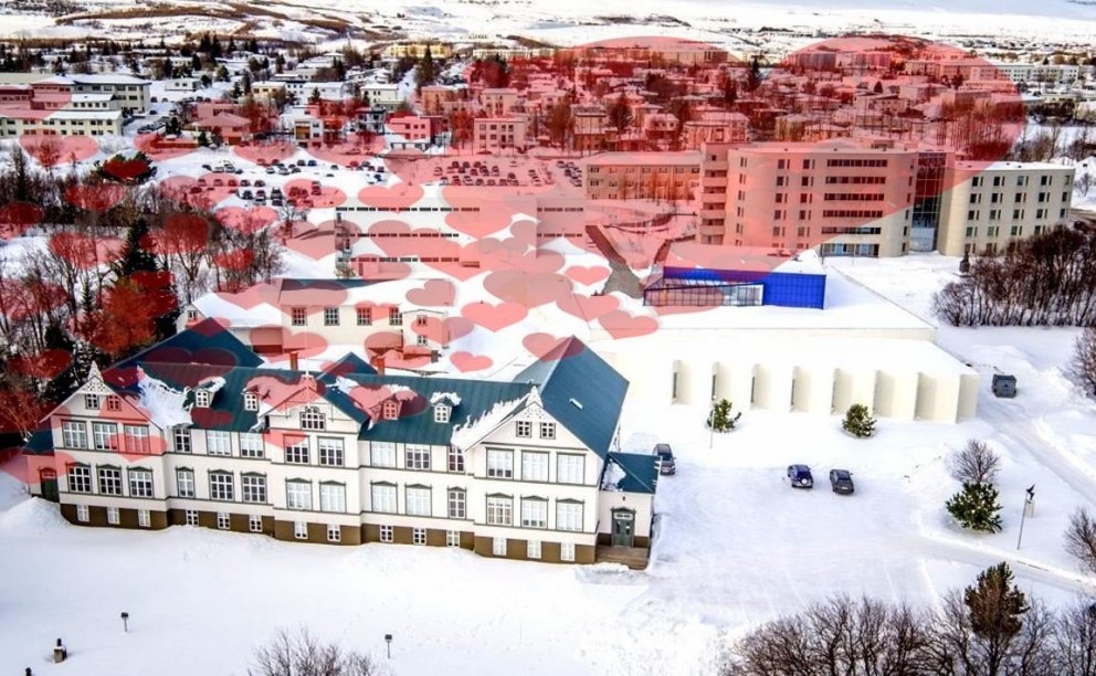 Ást og huggulegheit í MA dagana 10.-14. febrúar