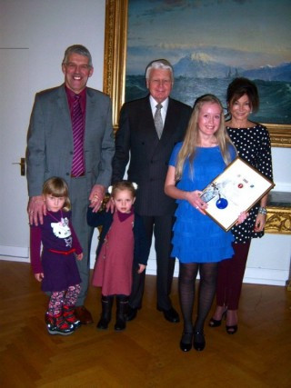 Alma Stefáns, Jón Már og forsetahjónin