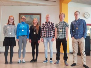 Verðlaunahafar í Brunnárhlaupi 2014