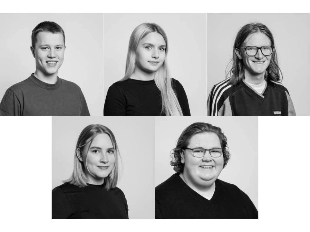 Birgir Orri, Oliwia, Þorsteinn Jakob, Hrefna og Þröstur komu að gerð myndbandanna