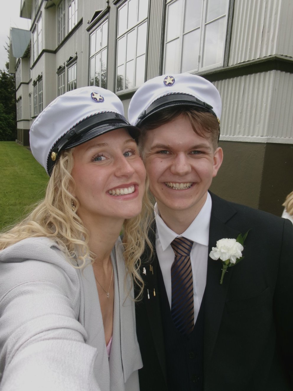 Anna Lóa Sverrisdóttir semidúx og Elvar Björn Ólafsson dúx skólans 2026