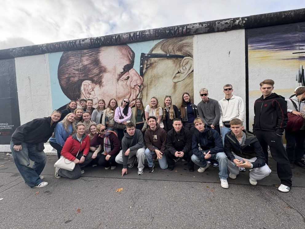 Berlínarhópurinn í East Side Gallery