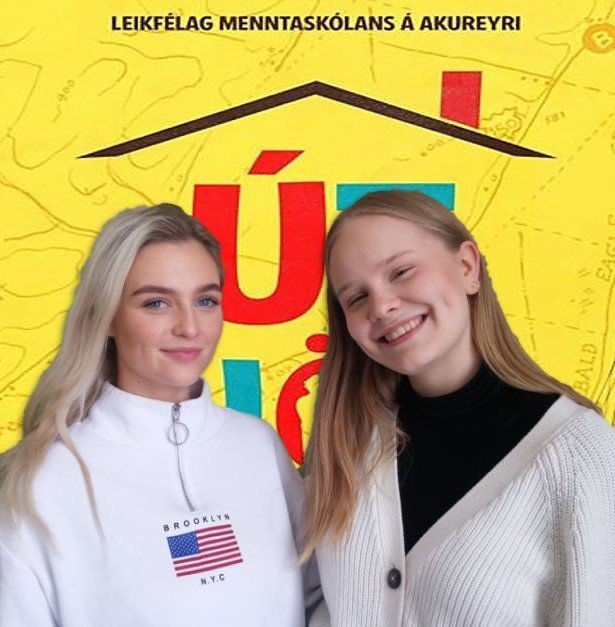 Birna Eyfjörð (t.v.) og Sólrún Svava (t.h.) eru hljómsveitarstjórar í uppfærslu LMA á söngleiknum Út&hellip;