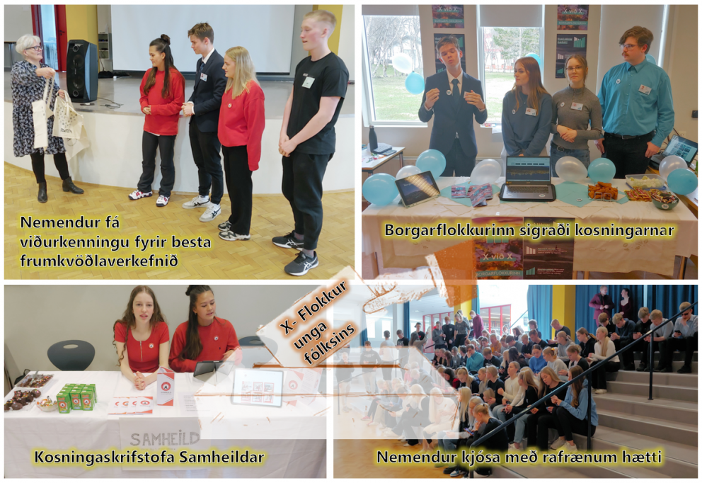 Mikið var um dýrðir hjá nemendum í menningarlæsi í dag