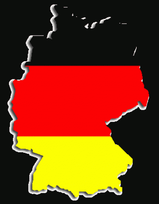 Þýskaland í fánalitum