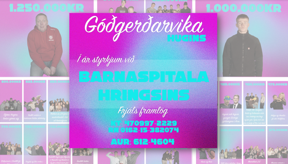 Góðgerðavika Hugins 2024