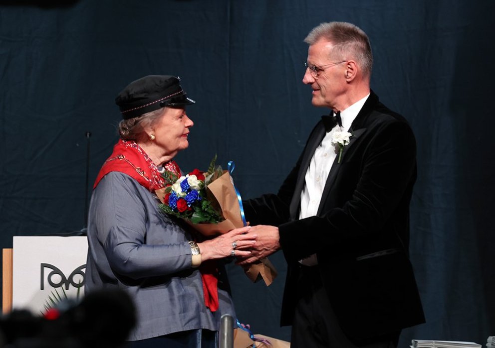Guðrún Hlín Þórarinsdóttir og Karl Frímannsson. Mynd: Skapti Hallgrímsson