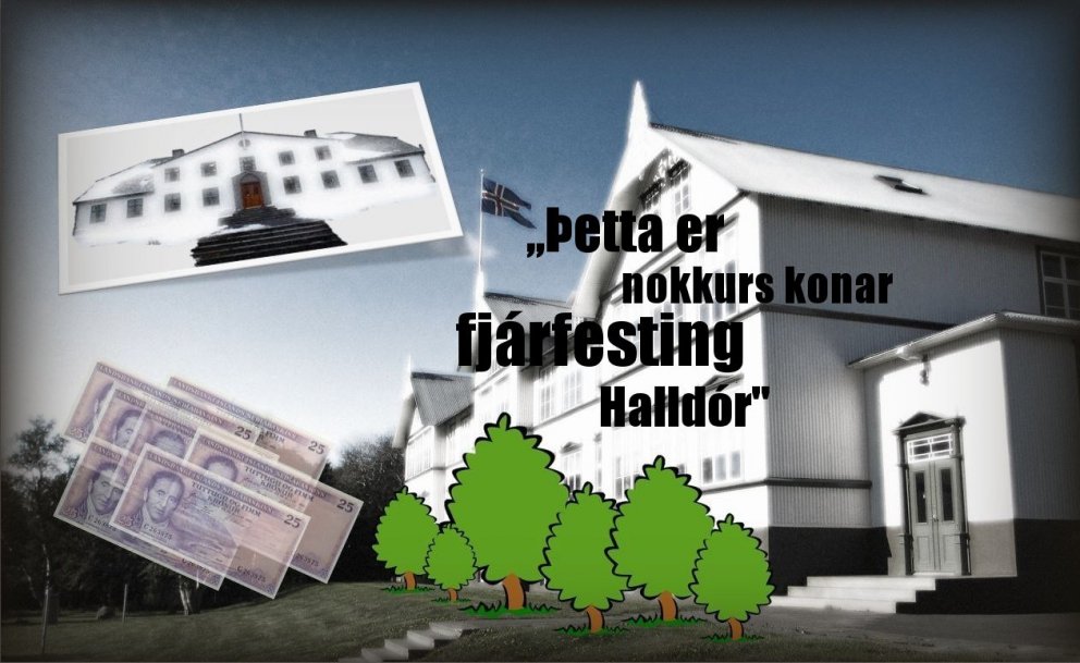 Að mati prentsmiðjustjórans var 40% afsláttur til handa Munin fárfesting fram í tímann