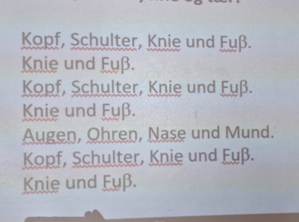 Hléæfingar og nám getur líka farið saman, t.d. í þýsku