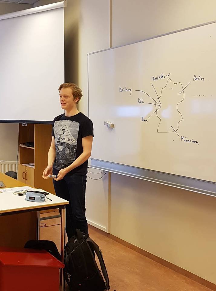 Höskuldur Logi segir frá Þýskalandsferð sinni