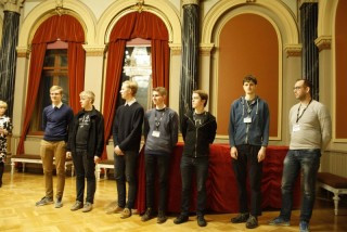 Íslenska liðið í Eystrasaltskeppninni