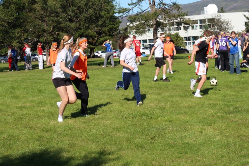 Fyrsta íþróttamót skólaársins